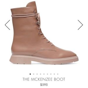 Stuart Weitzman McKenzie Ankle Boots in Tan